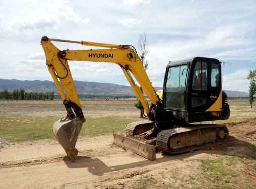 山西出售转让二手5000小时2010年现代R60挖掘机