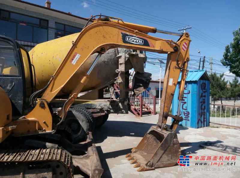 山西出售转让二手5000小时2012年福田雷沃FR85挖掘机