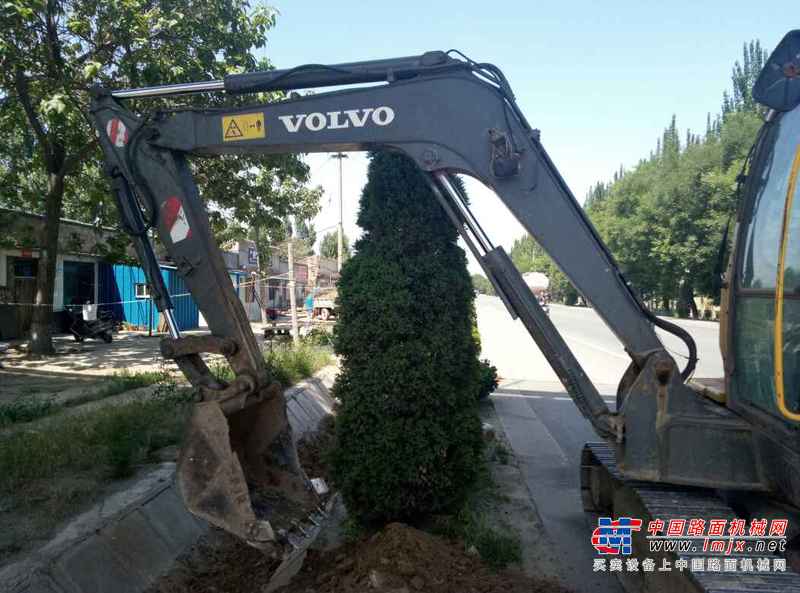 山西出售转让二手6000小时2012年沃尔沃EC55B挖掘机