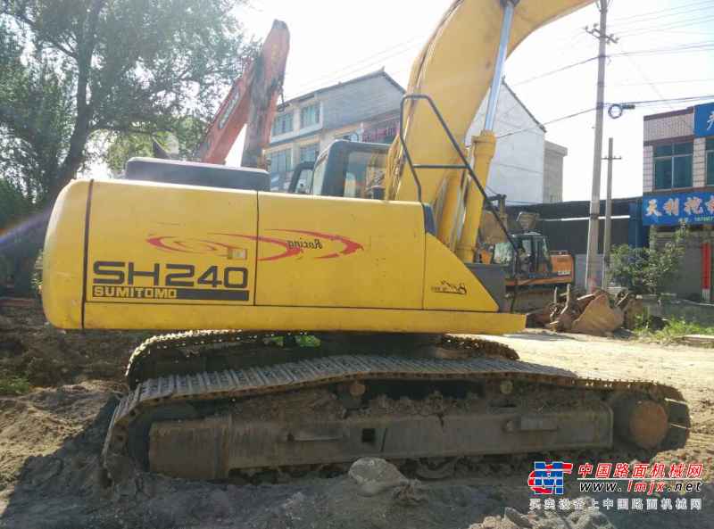 贵州出售转让二手7173小时2010年住友SH240挖掘机