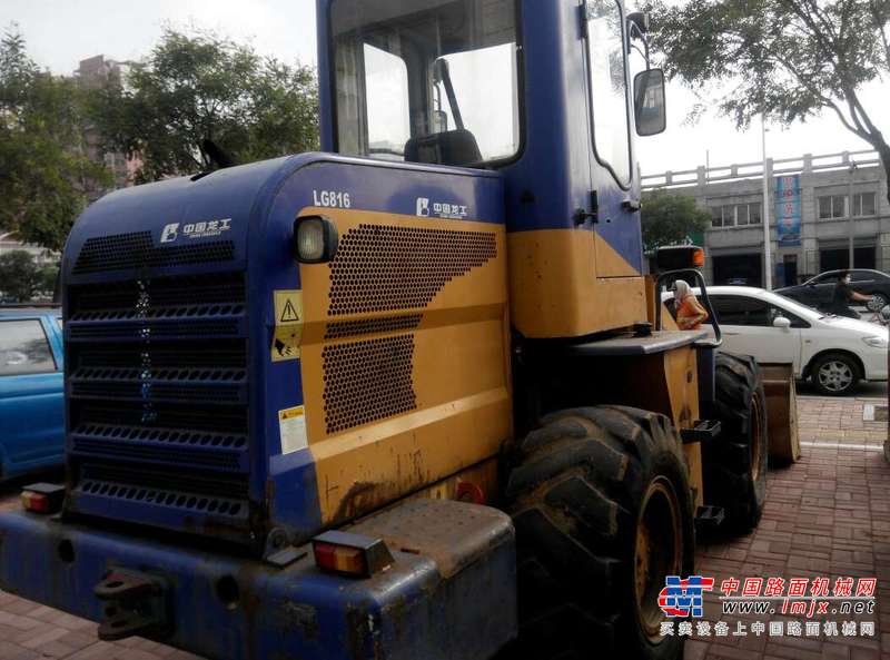 辽宁出售转让二手4000小时2009年龙工LG816装载机