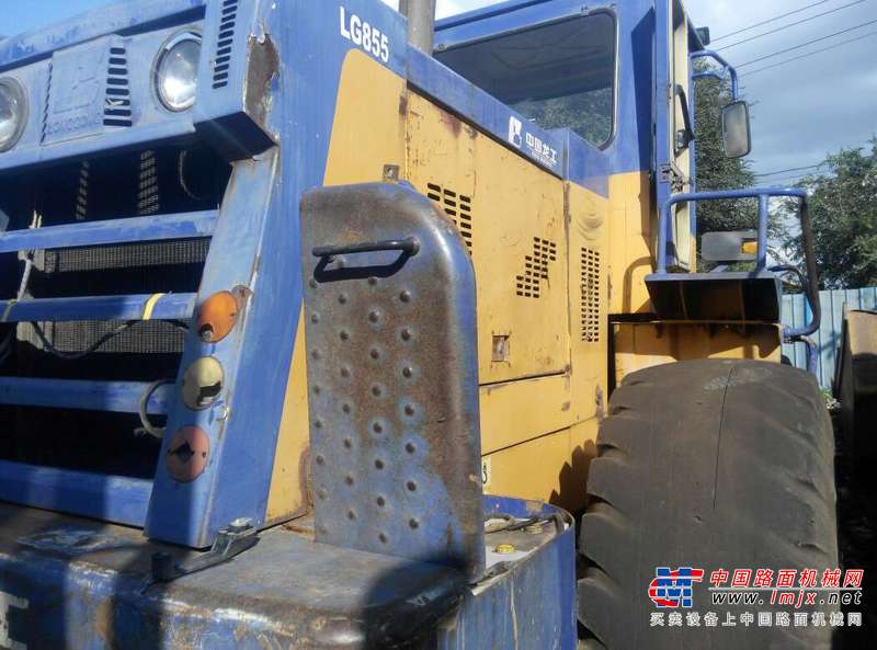 辽宁出售转让二手3500小时2008年龙工LG855装载机