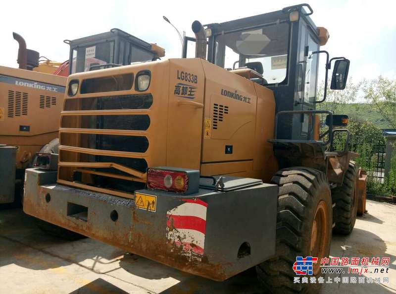 贵州出售转让二手9500小时2011年龙工LG833B装载机