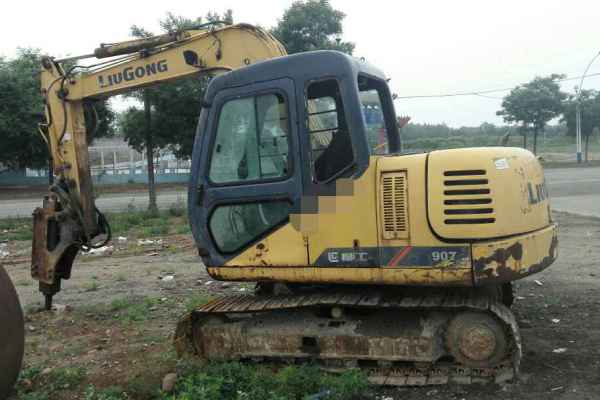 山西出售转让二手8000小时2007年柳工CLG907挖掘机