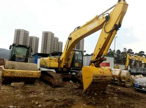 云南出售转让二手5403小时2012年神钢SK260LC挖掘机