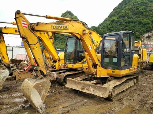贵州出售转让二手6204小时2011年福田雷沃FR65挖掘机
