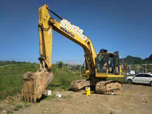 贵州出售转让二手10217小时2008年小松PC200挖掘机