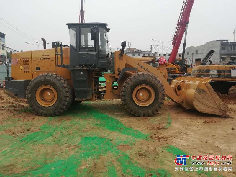 陕西出售转让二手860小时2015年龙工ZL50NC装载机