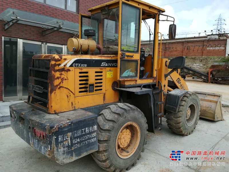 辽宁出售转让二手13000小时2007年山沃重工CTX932装载机