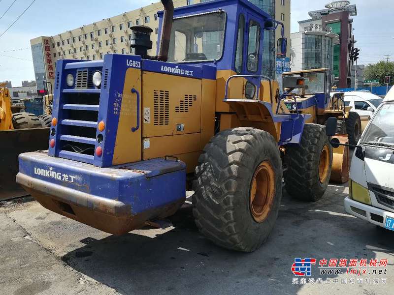 辽宁出售转让二手6000小时2009年龙工LG853装载机
