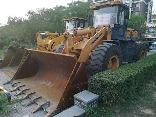 辽宁出售转让二手4000小时2014年龙工LG855D装载机