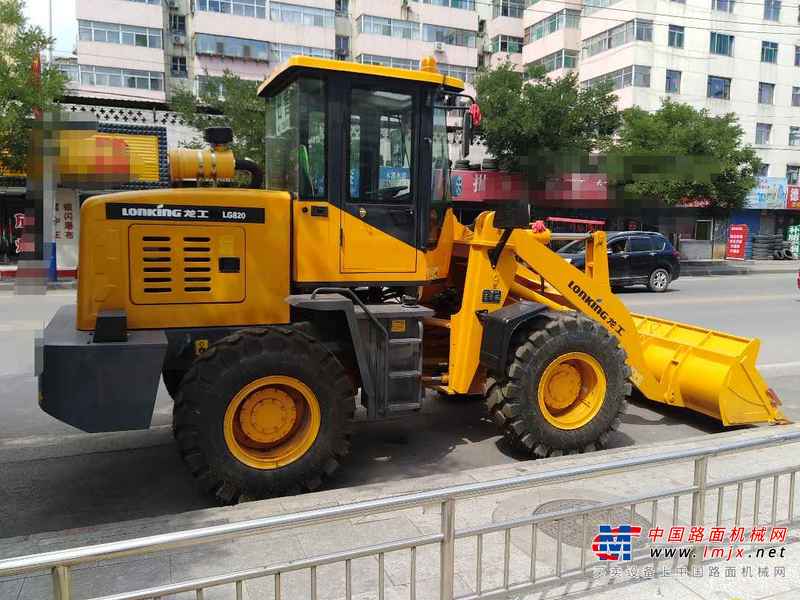 山西出售转让二手100小时2016年龙工CLG820装载机