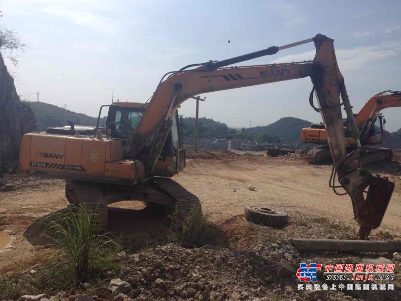 贵州出售转让二手4100小时2012年三一重工SY155H挖掘机