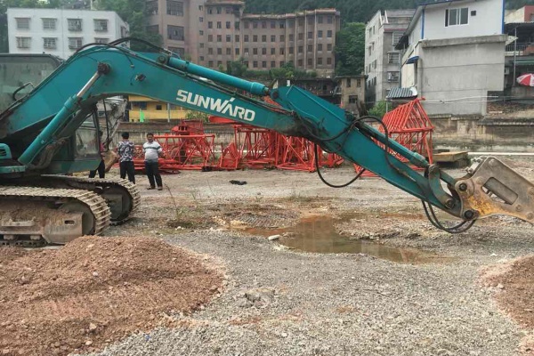贵州出售转让二手3250小时2014年山河智能SWE150E挖掘机
