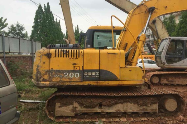 江西出售转让二手7860小时2010年沃得重工W2139挖掘机