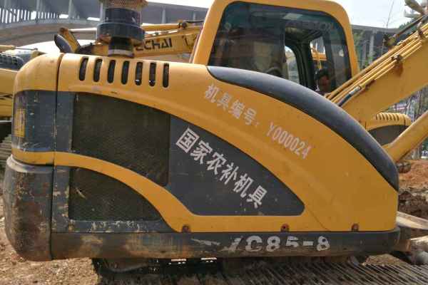 贵州出售转让二手5651小时2011年玉柴YC85挖掘机