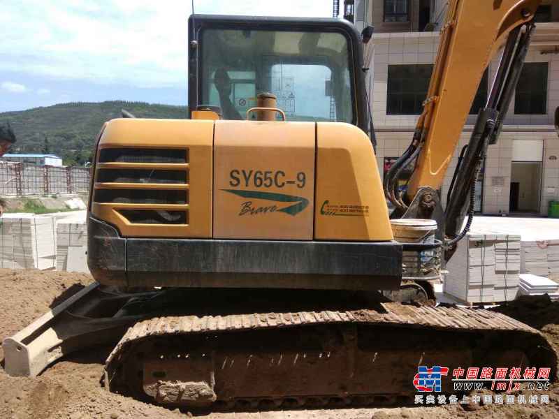 陕西出售转让二手3400小时2012年三一重工SY55挖掘机
