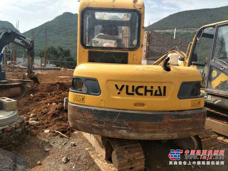 贵州出售转让二手8500小时2010年玉柴YC60挖掘机