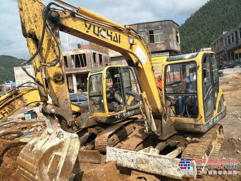 贵州出售转让二手7500小时2010年玉柴YC60挖掘机
