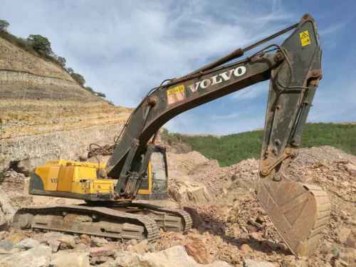 山西出售转让二手11000小时2009年沃尔沃EC290BLC挖掘机