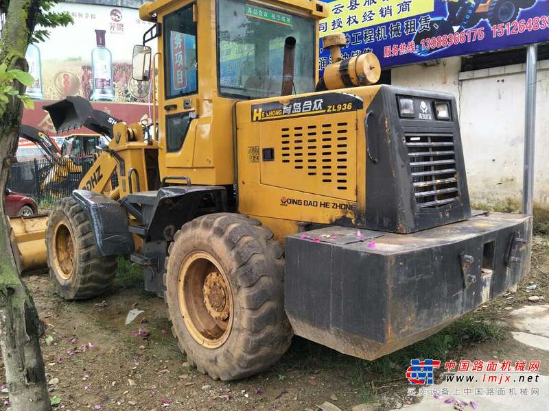 云南出售转让二手3000小时2014年合众ZL920装载机
