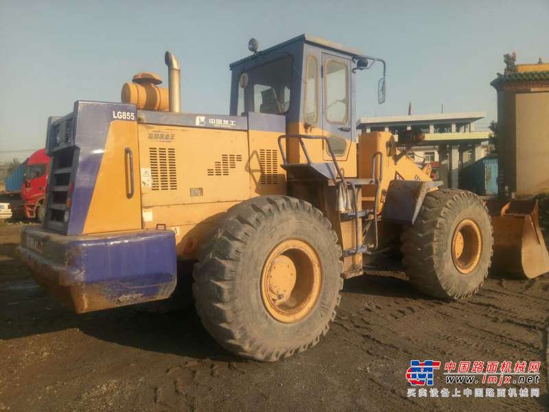 山西出售转让二手3500小时2007年龙工LG855装载机