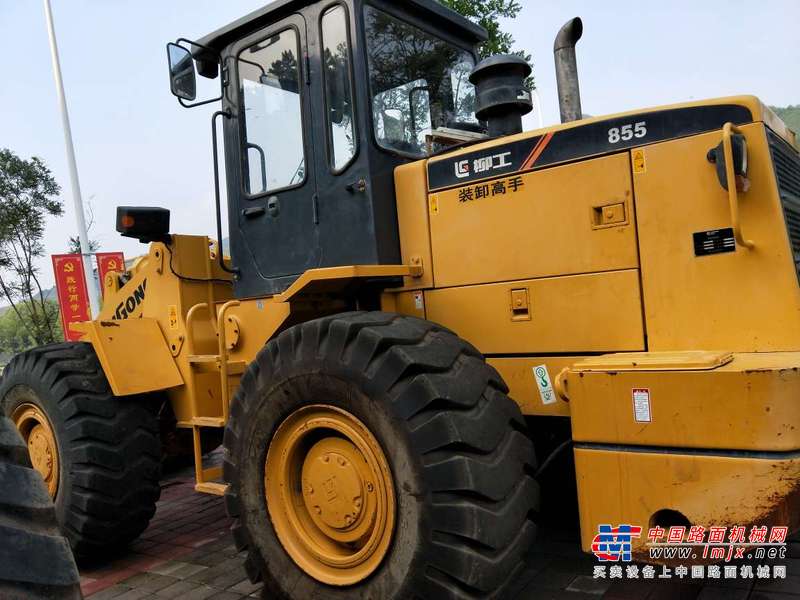 河北出售转让二手5000小时2014年柳工CLG855装载机