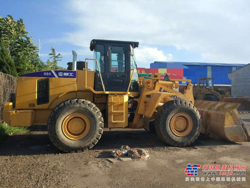 陕西出售转让二手4500小时2011年柳工CLG856装载机