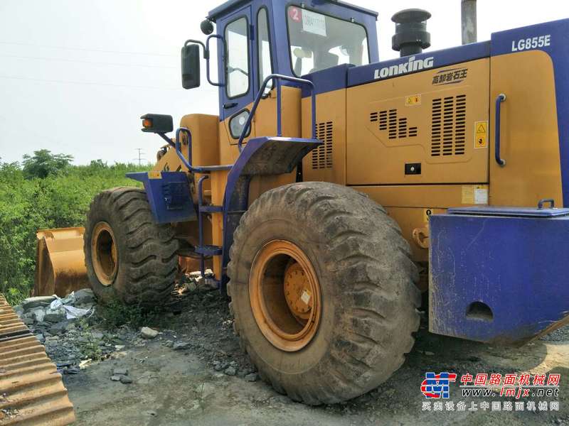 贵州出售转让二手2100小时2015年龙工CDM855EK装载机
