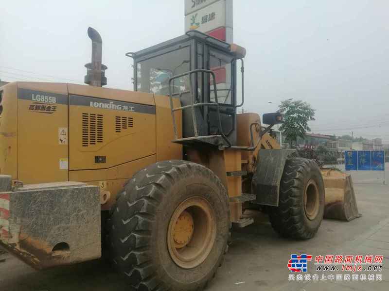 山东出售转让二手6975小时2011年龙工LG855B装载机