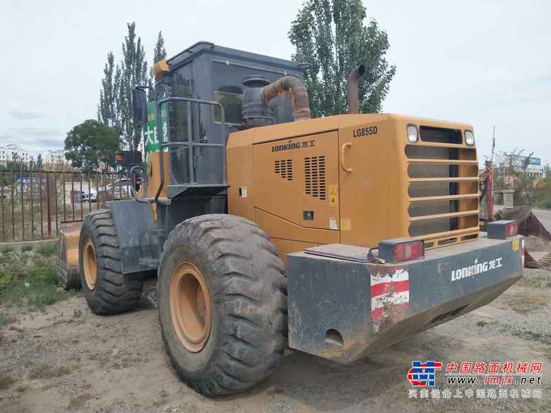 甘肃出售转让二手2500小时2014年龙工LG855D装载机