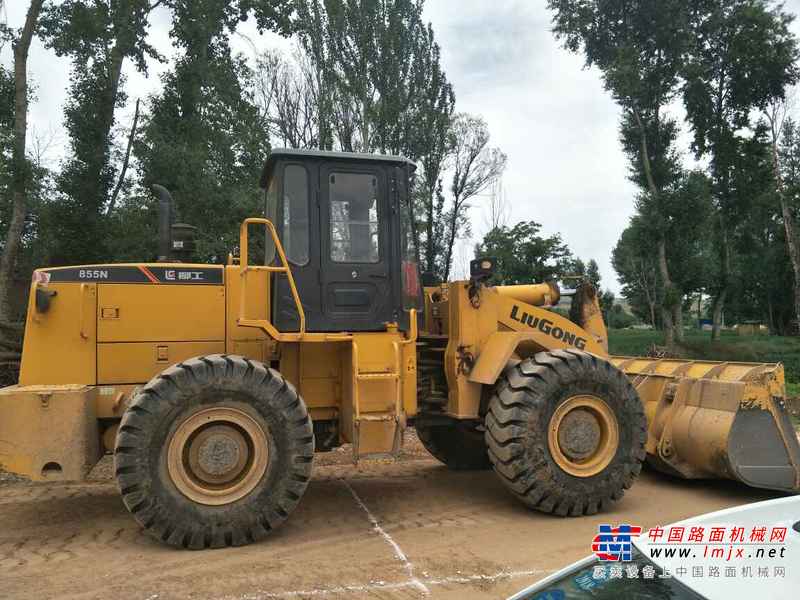 甘肃出售转让二手2000小时2016年柳工CLG855N装载机