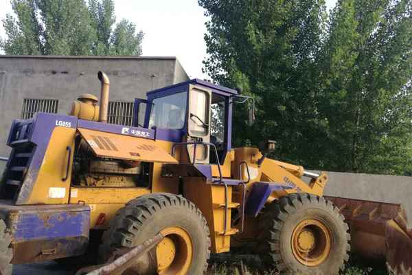 山东出售转让二手7702小时2009年龙工LG855装载机