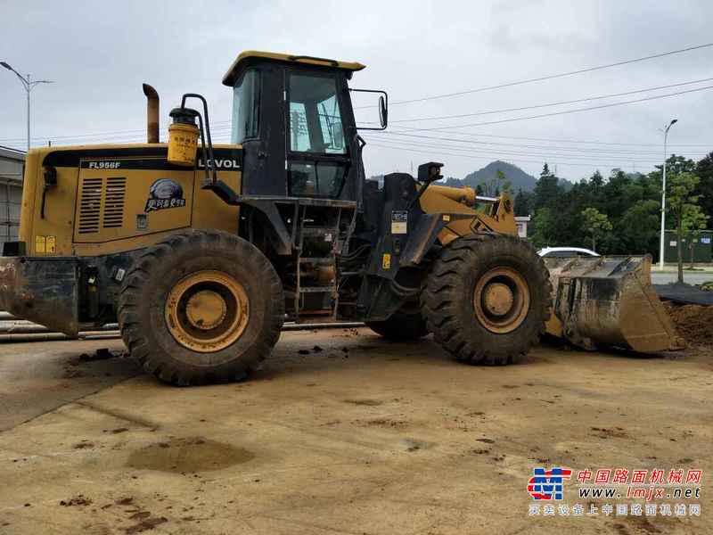 贵州出售转让二手3100小时2011年福田雷沃FL956F装载机
