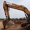 山西出售转让二手9124小时2008年现代R245挖掘机
