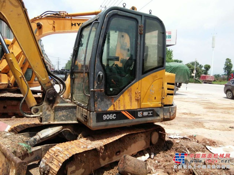 江西出售转让二手8654小时2009年柳工CLG906C挖掘机