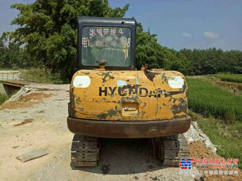 江西出售转让二手19000小时2003年现代R55挖掘机