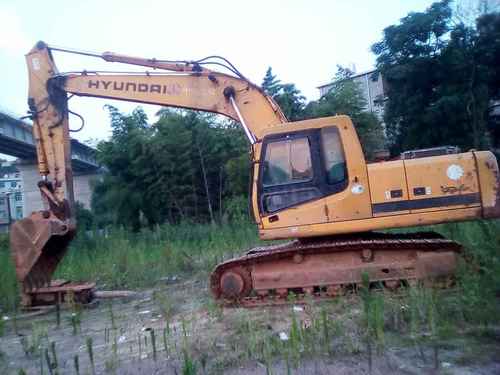 江西出售转让二手7918小时2008年现代R215挖掘机