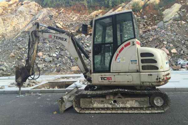贵州出售转让二手13000小时2007年特雷克斯TC51挖掘机