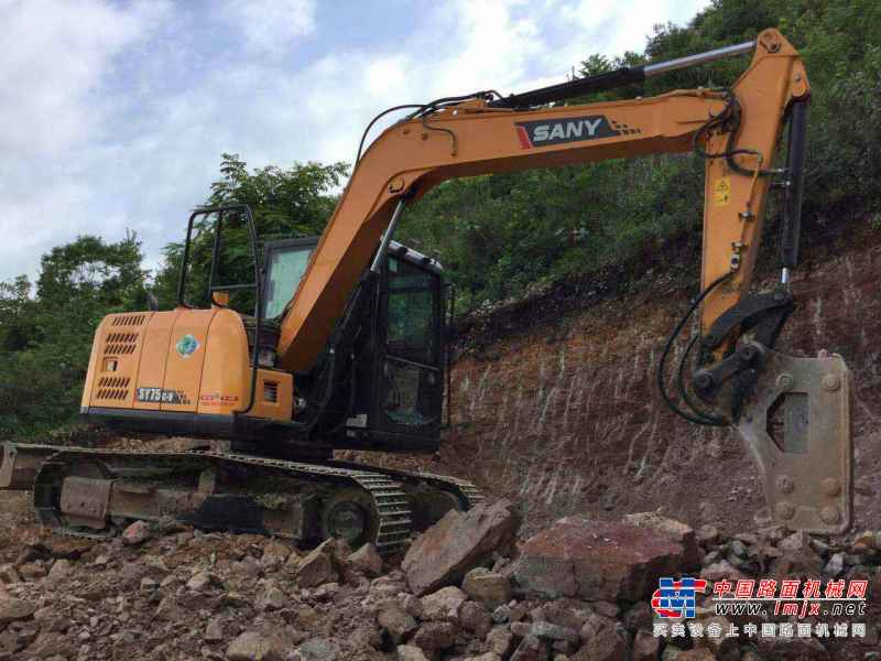 贵州出售转让二手6000小时2013年三一重工SY75C挖掘机