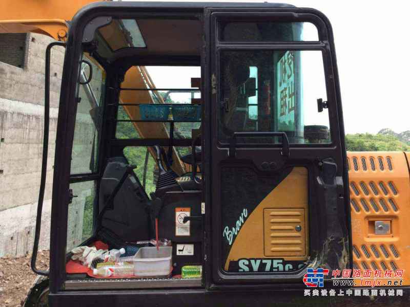 贵州出售转让二手6000小时2013年三一重工SY75C挖掘机