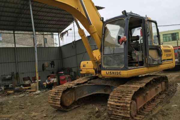 贵州出售转让二手2800小时2013年力士德SC220挖掘机