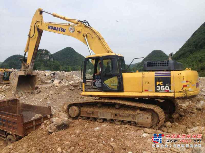 贵州出售转让二手5800小时2012年小松PC360挖掘机
