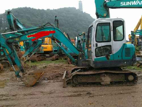 江西出售转让二手6700小时2012年山河智能SWE60H挖掘机