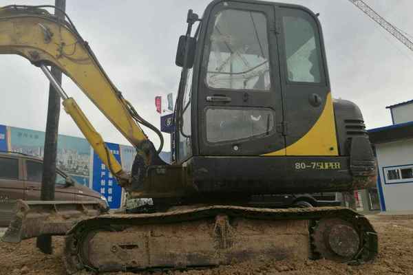 山西出售转让二手5800小时2013年现代R55挖掘机