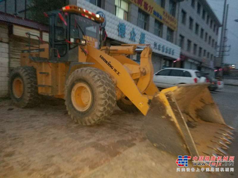 陕西出售转让二手4000小时2011年龙工LG855B装载机
