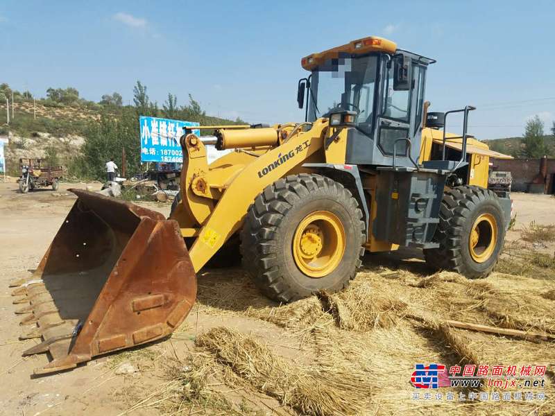 陕西出售转让二手2000小时2014年龙工LG855B装载机