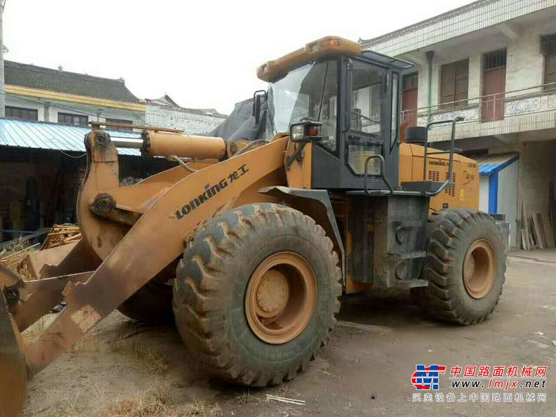 陕西出售转让二手2660小时2014年龙工LG855D装载机