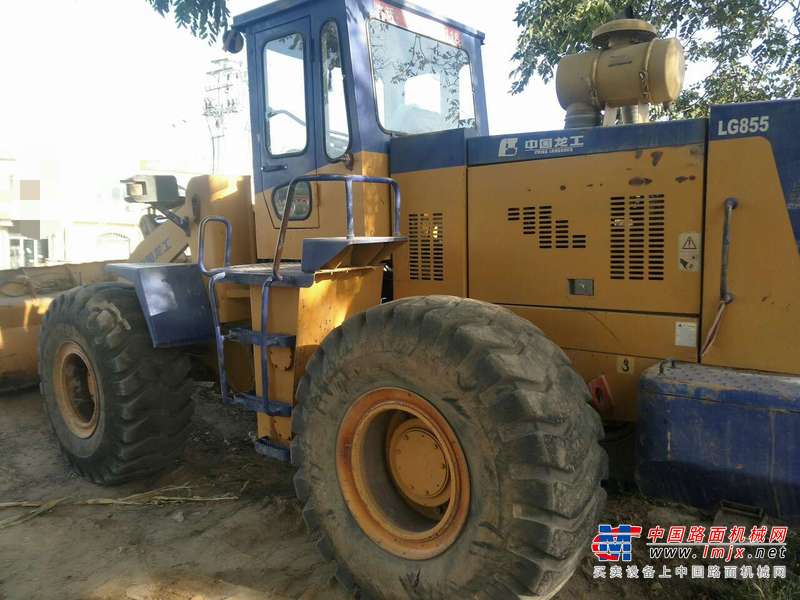 宁夏出售转让二手7500小时2009年龙工LG855装载机