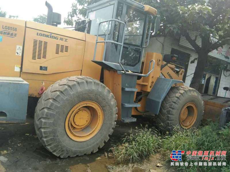 河北出售转让二手4000小时2014年龙工LG855B装载机